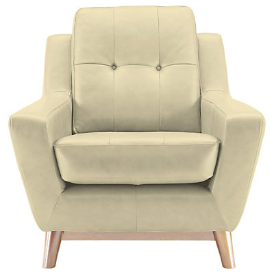 G Plan Vintage The Fifty Three Leather Armchair Capri Stone G Plan Vintage The Fifty Three Leather Armchair Capri Stone